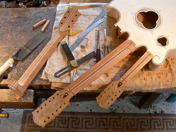 Andy Manson - Tripple Neck John Paul Jones Guitar