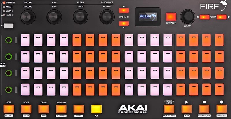 Akai Fire - The World’s First Hardware FL Studio Controller