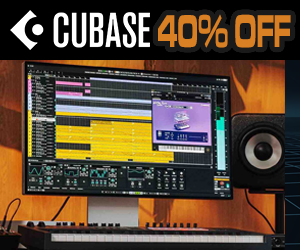 Whether you start with Elements, step up to Artist, or go all in with Cubase Pro, there’s a Cubase version for you all at 40% off.