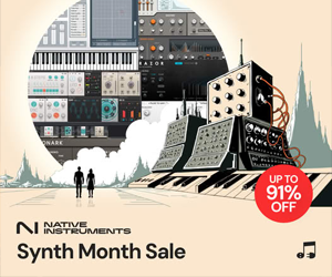 Save up to 91% on a huge selection of Native Instruments synths