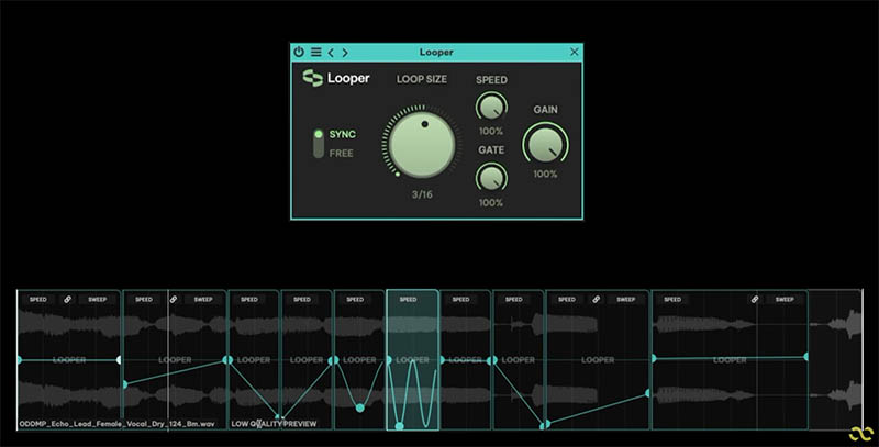 Loopcloud 8 Looper effect