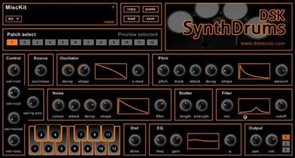 DSK SynthDrums DSK SynthDrums