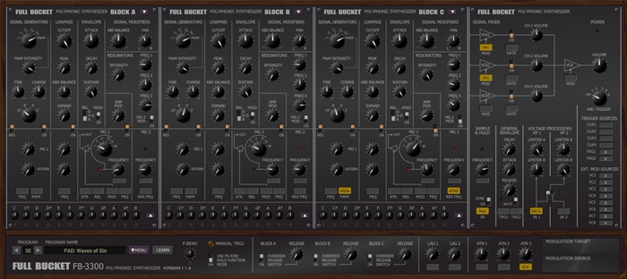 KORG PS-3300 Simulator