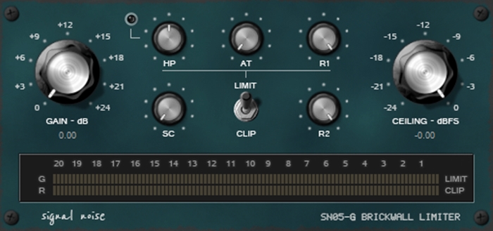 SN05 SN05-G Brickwall Limiter