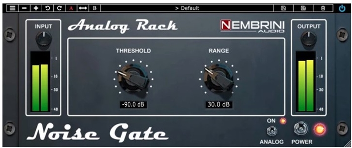 Analog Rack Noise Gate Analog Rack Noise Gate