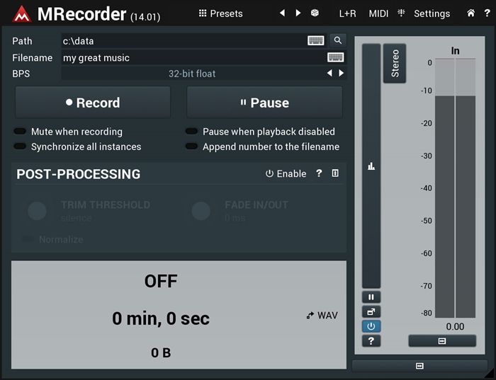 MRecorder