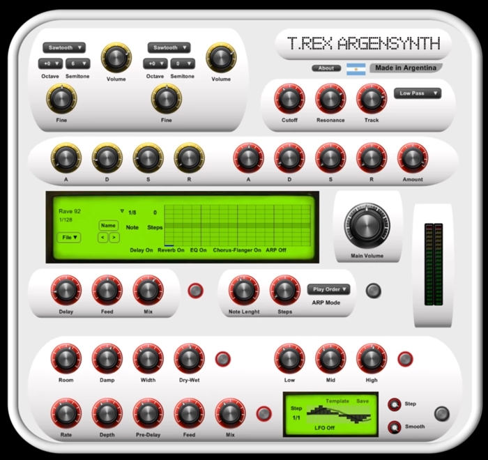 TRex ArgenSynth