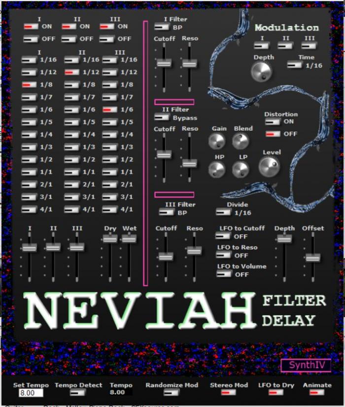 Neviah Filter Delay Neviah Filter Delay