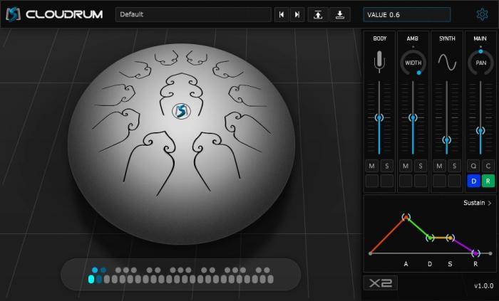 Ample Percussion Cloudrum