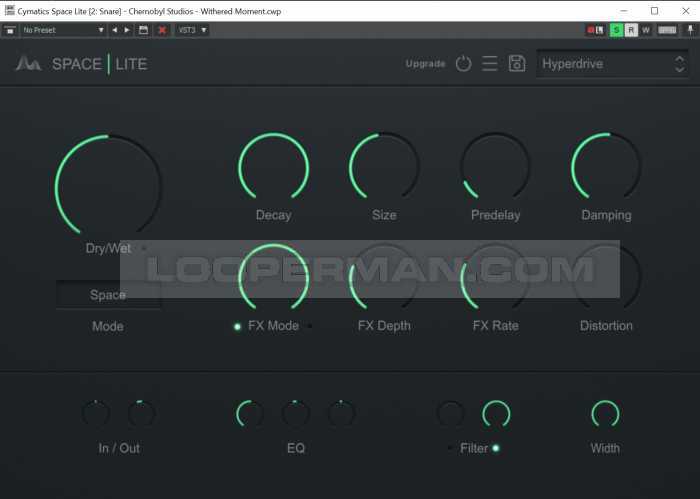 Space reverb lite Space reverb lite