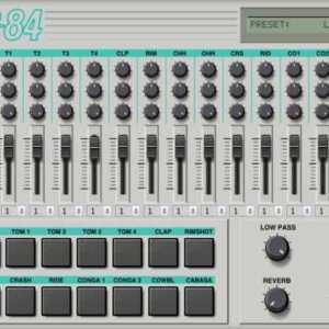 Looperman Instrument DR-84 - Free Drum Machine VST Instrument From Petro Audio | Looperman