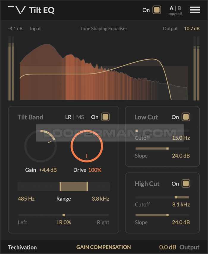 Tilt EQ